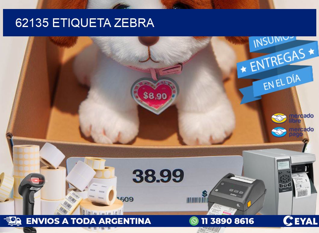 62135 ETIQUETA ZEBRA