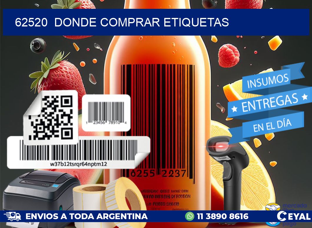 62520  donde comprar etiquetas