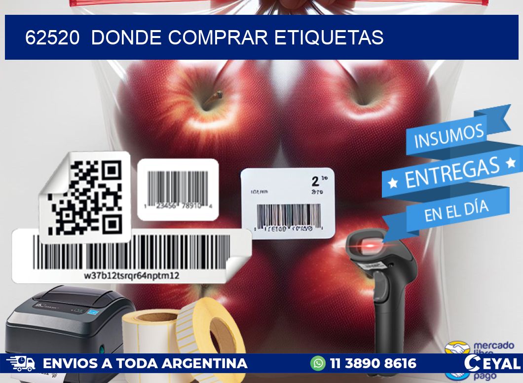 62520  donde comprar etiquetas