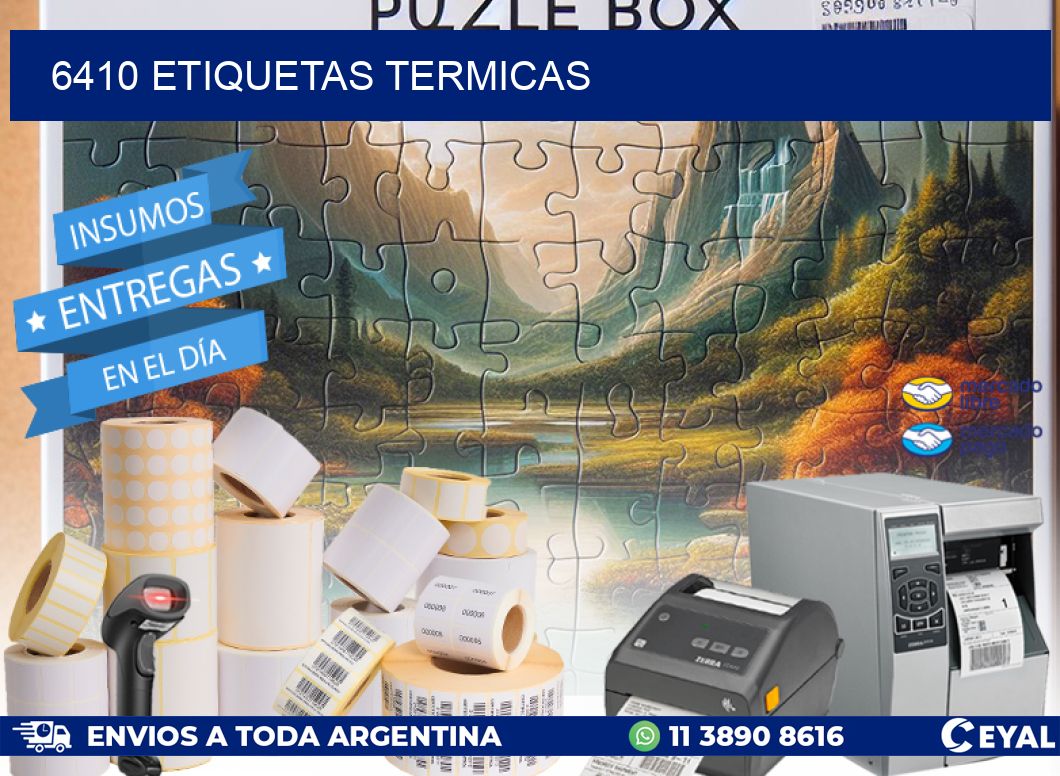 6410 ETIQUETAS TERMICAS