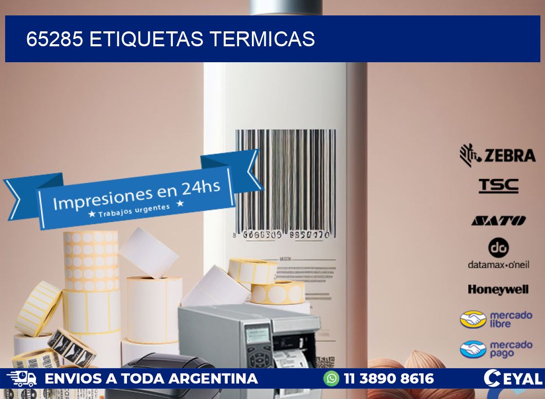 65285 ETIQUETAS TERMICAS