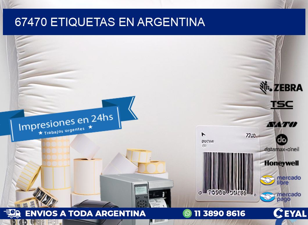67470 etiquetas en argentina