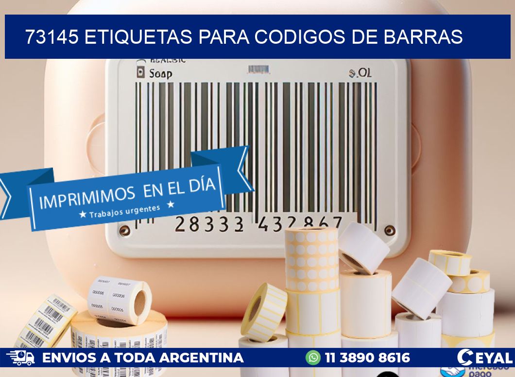 73145 ETIQUETAS PARA CODIGOS DE BARRAS