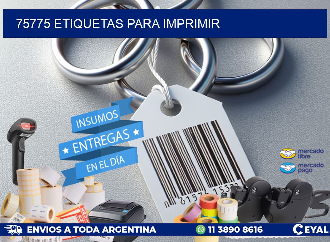 75775 ETIQUETAS PARA IMPRIMIR