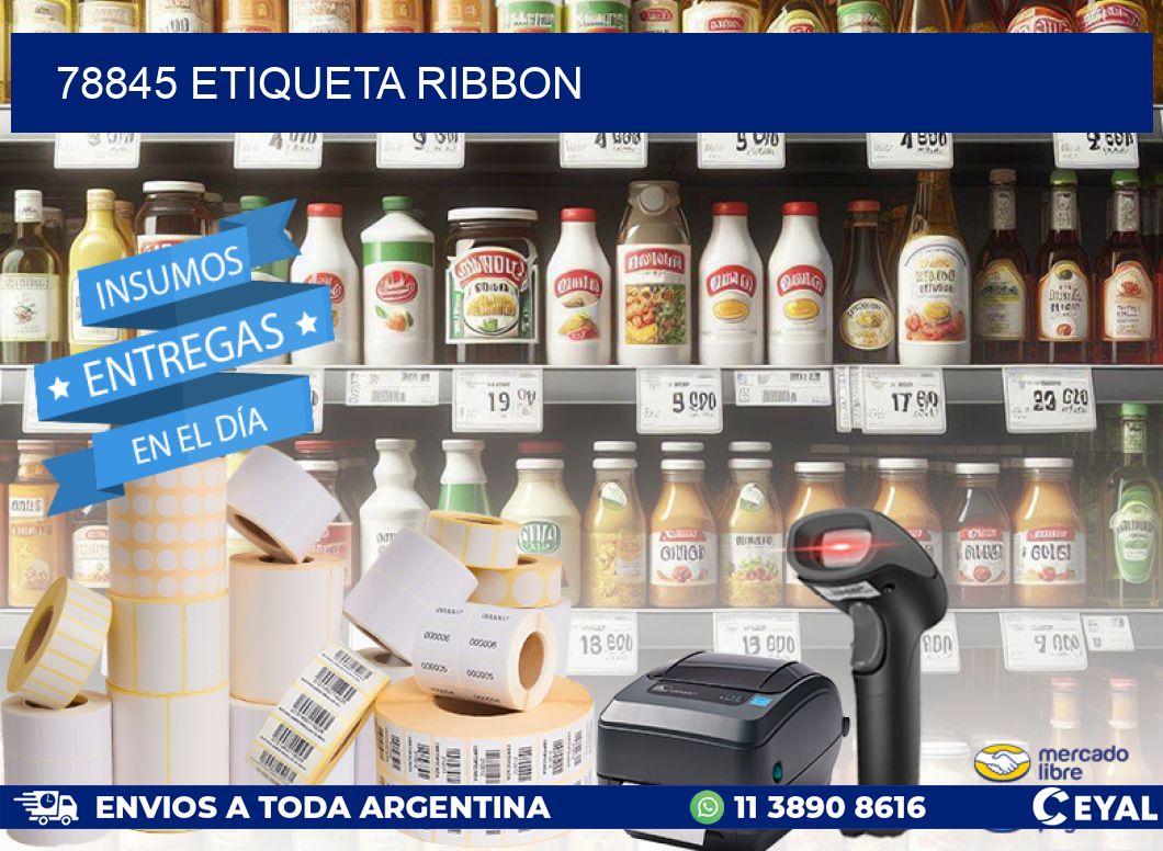 78845 etiqueta ribbon