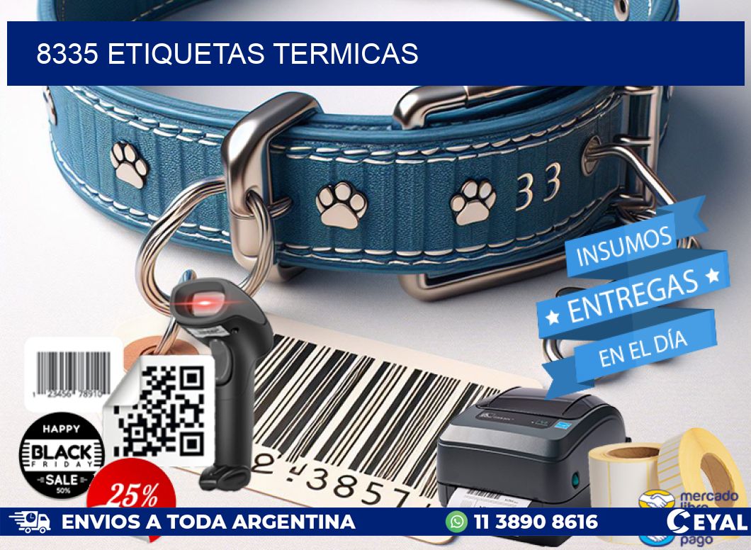 8335 ETIQUETAS TERMICAS
