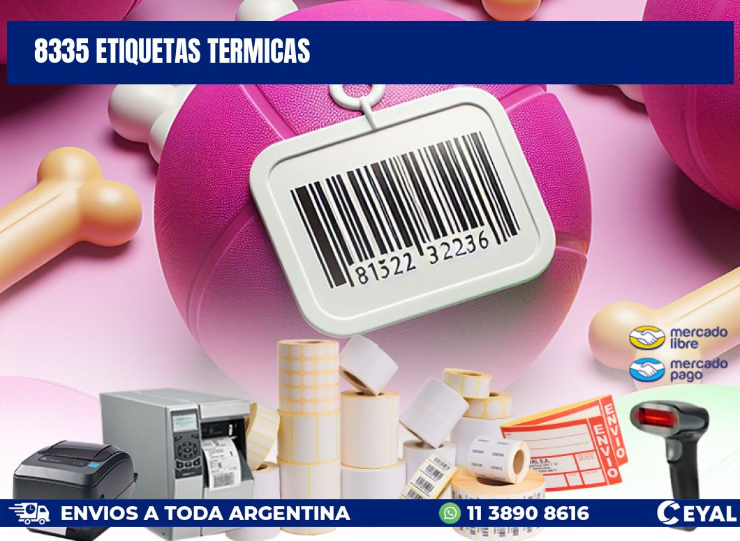 8335 ETIQUETAS TERMICAS