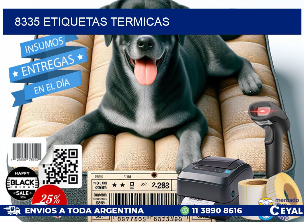 8335 ETIQUETAS TERMICAS