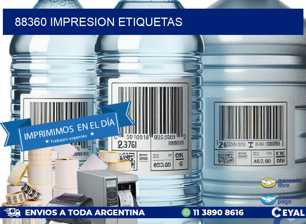 88360 impresion etiquetas