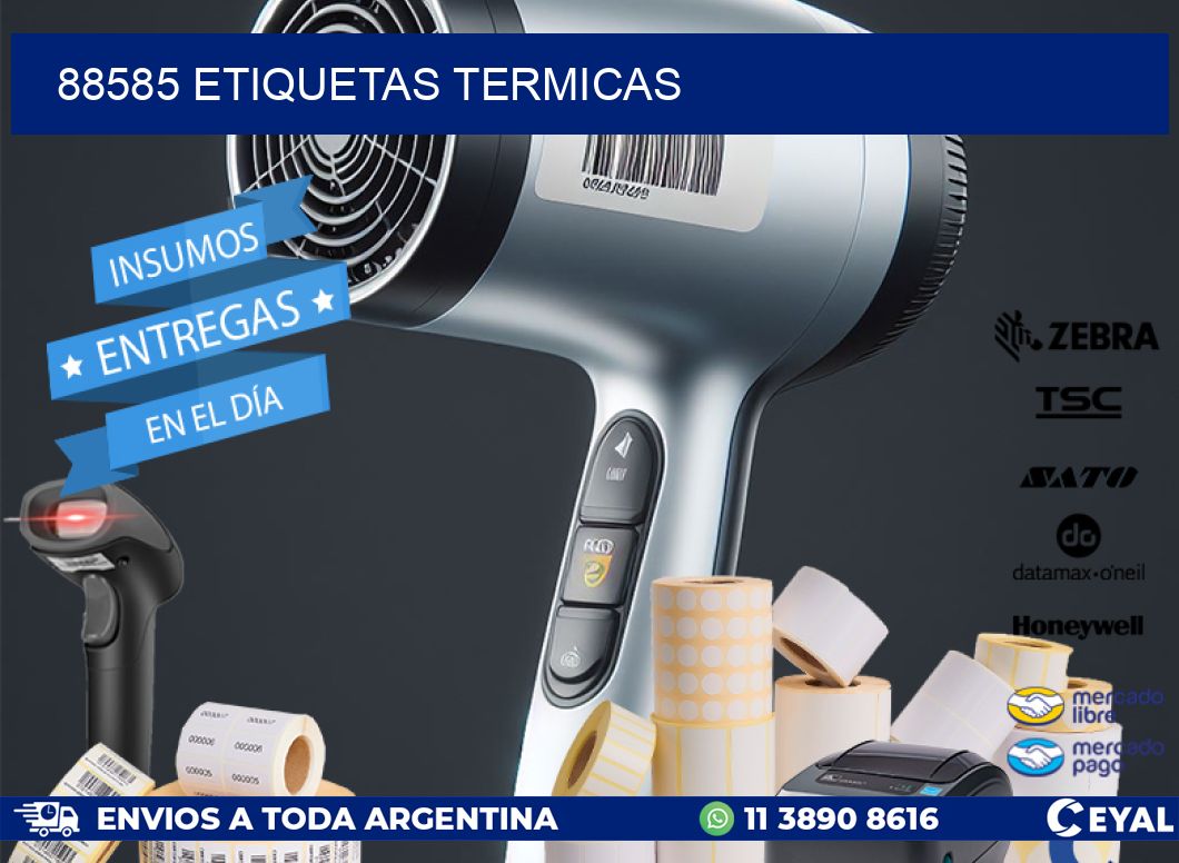 88585 ETIQUETAS TERMICAS
