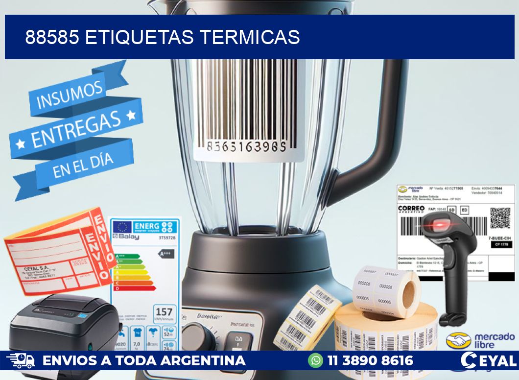 88585 ETIQUETAS TERMICAS