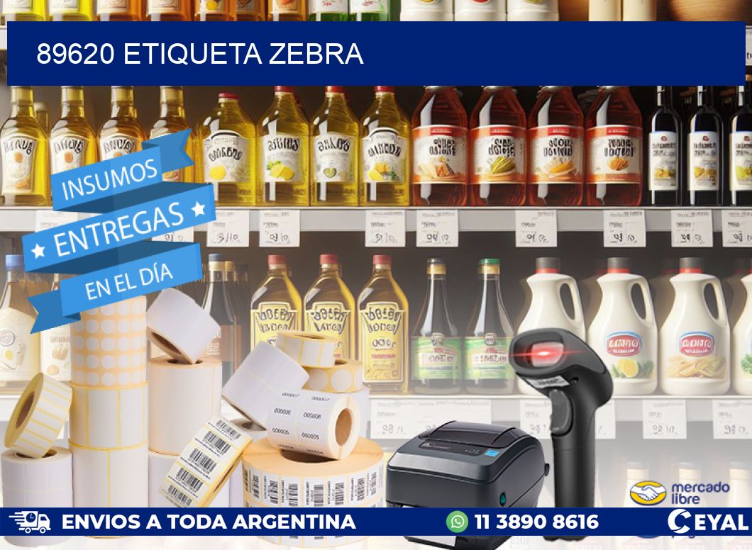 89620 ETIQUETA ZEBRA