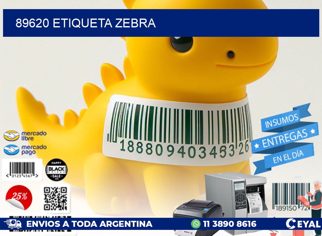 89620 ETIQUETA ZEBRA