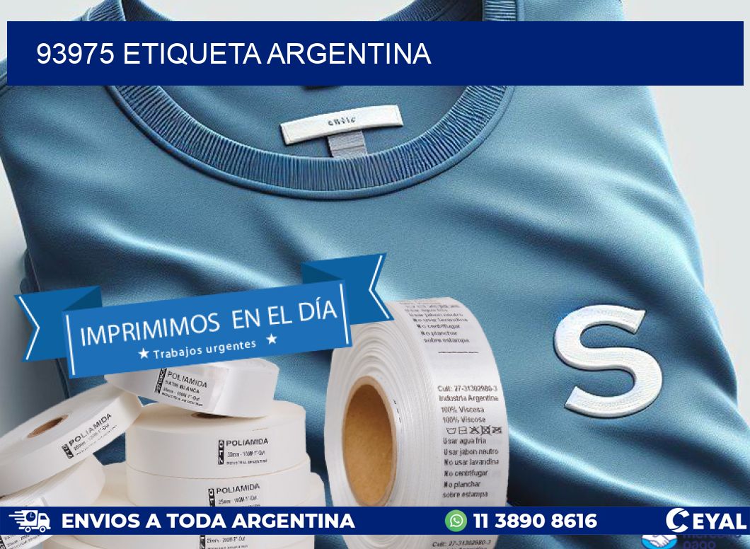 93975 etiqueta argentina