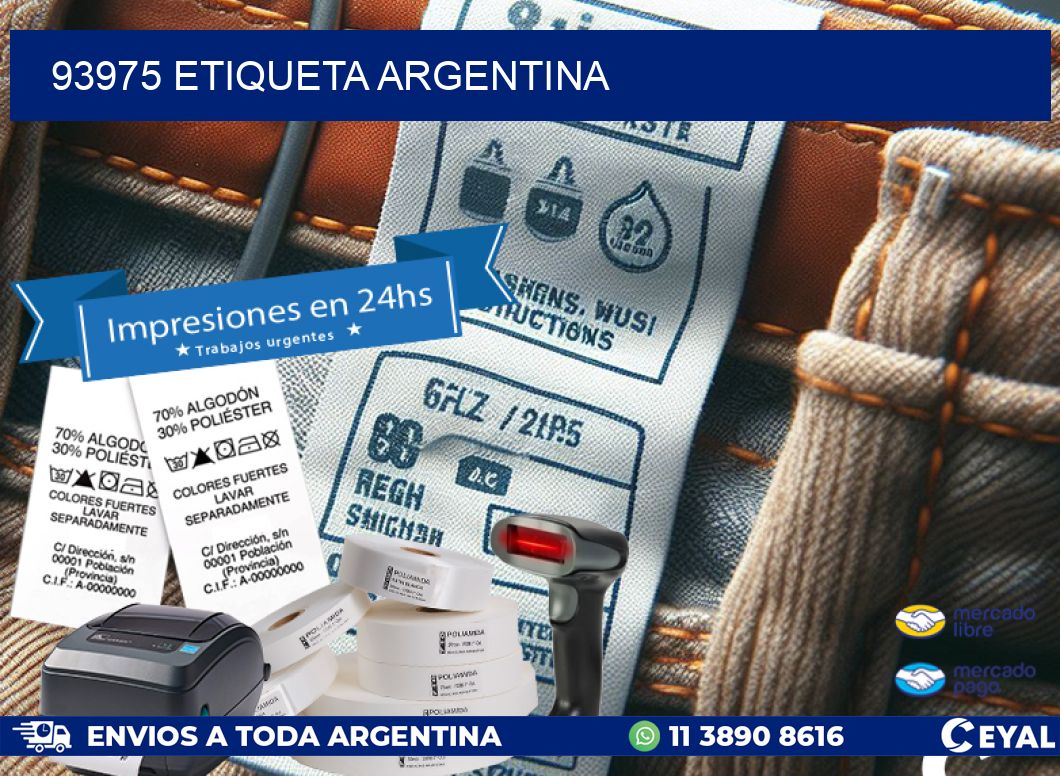 93975 etiqueta argentina