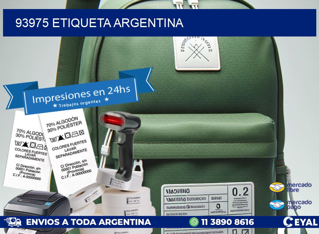 93975 etiqueta argentina