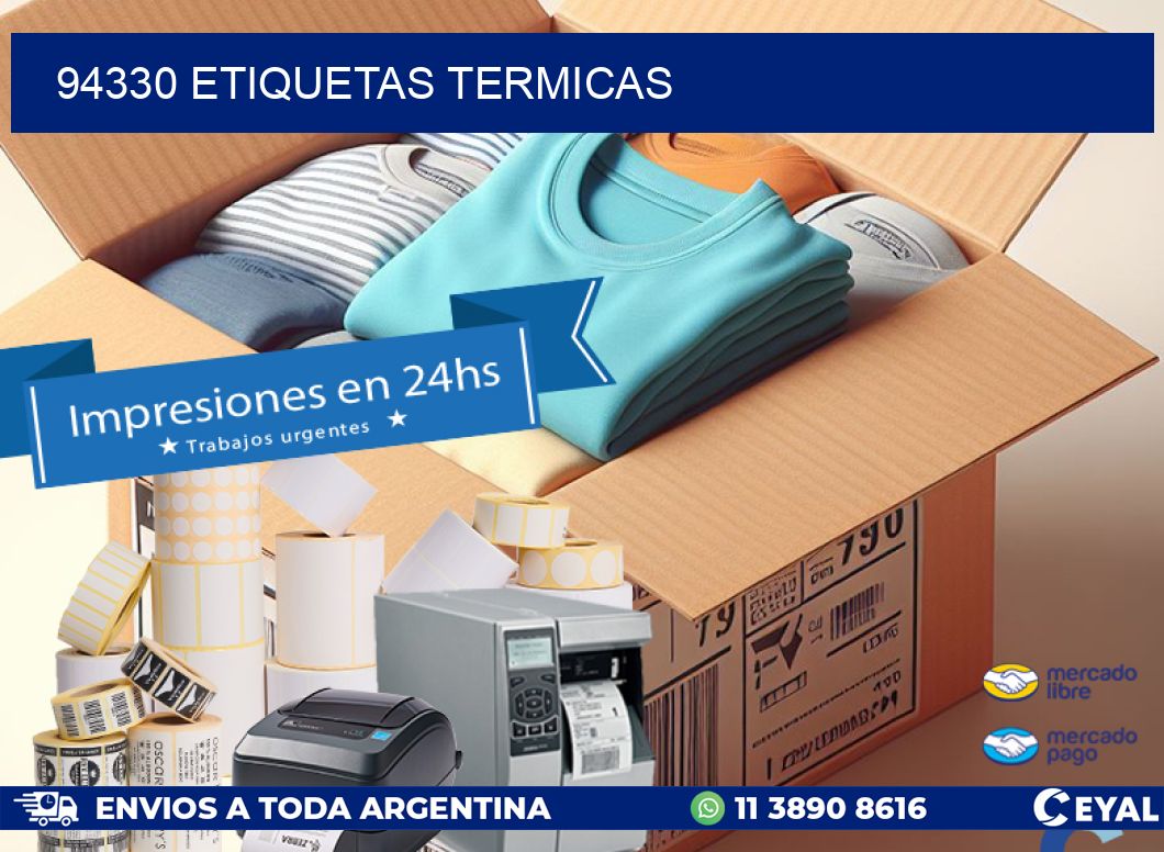 94330 ETIQUETAS TERMICAS