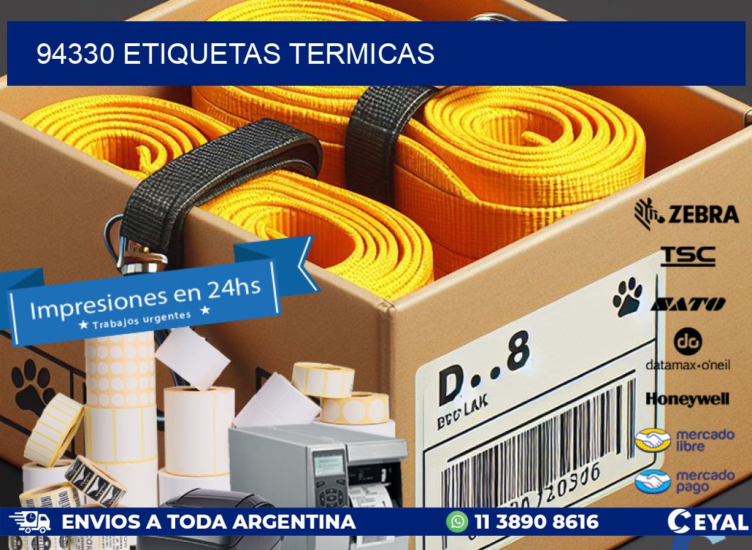 94330 ETIQUETAS TERMICAS