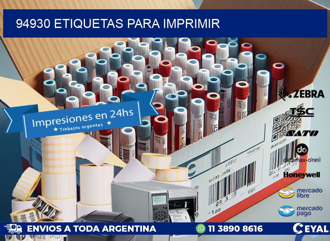 94930 ETIQUETAS PARA IMPRIMIR
