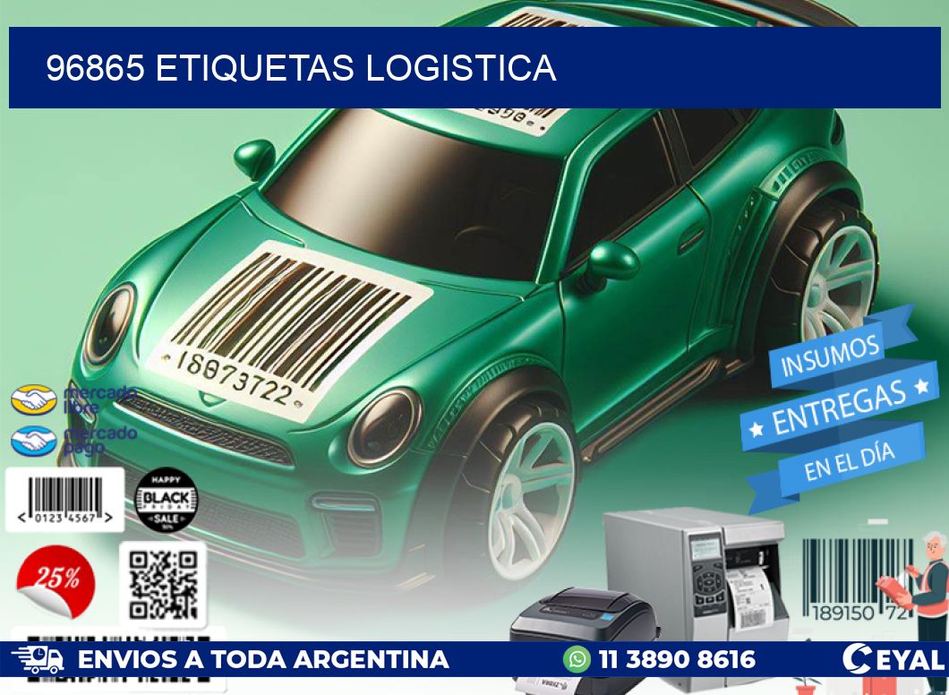 96865 etiquetas logistica