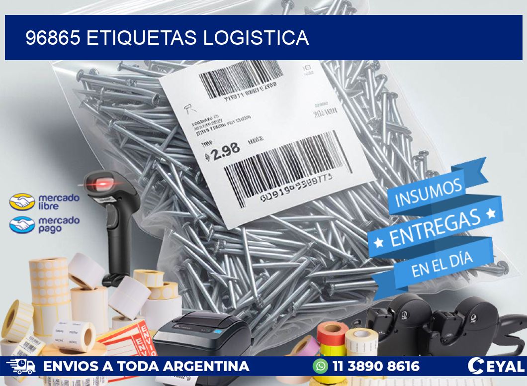 96865 etiquetas logistica