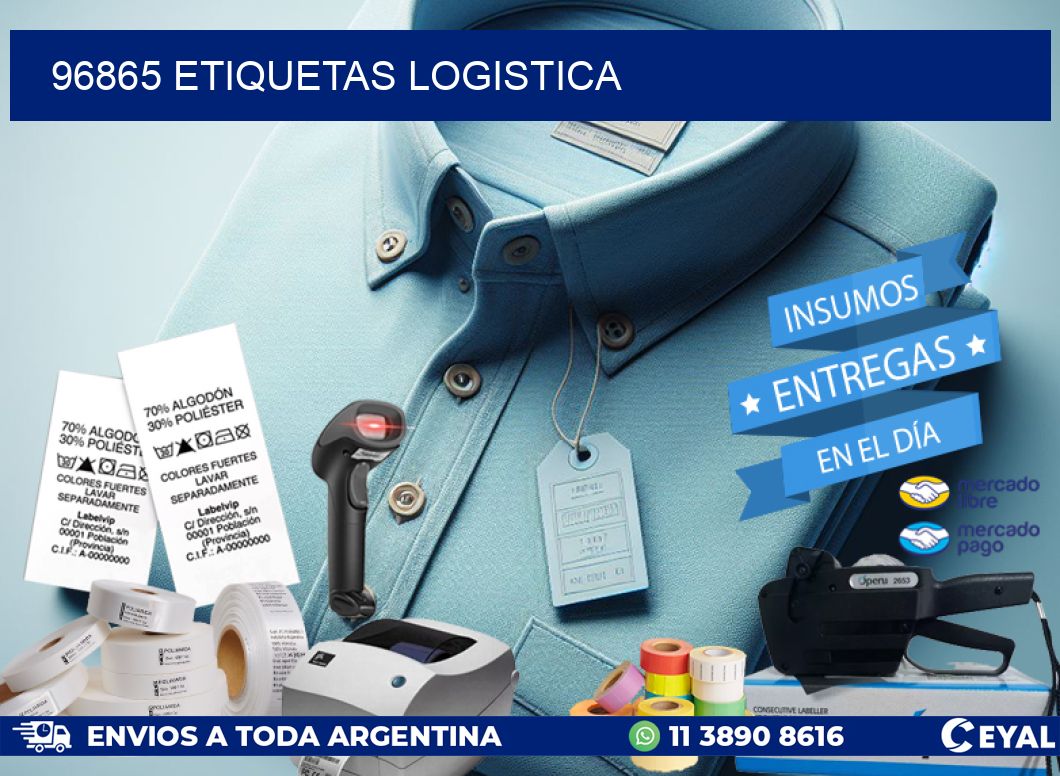 96865 etiquetas logistica
