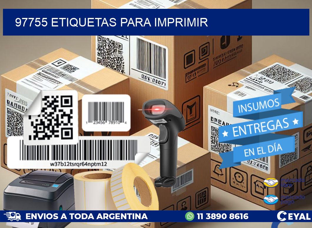 97755 etiquetas para imprimir