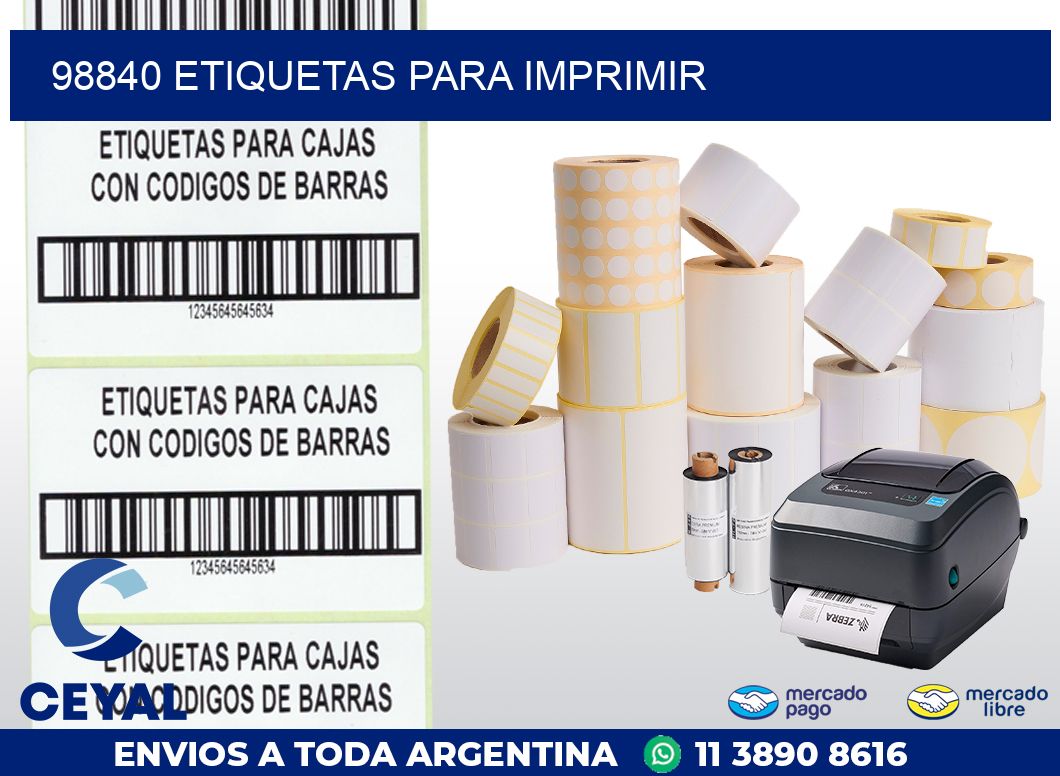 98840 ETIQUETAS PARA IMPRIMIR