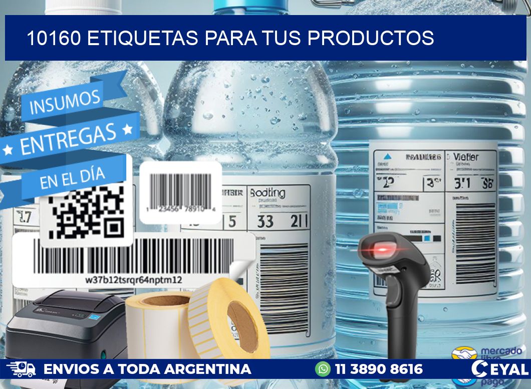 10160 ETIQUETAS PARA TUS PRODUCTOS