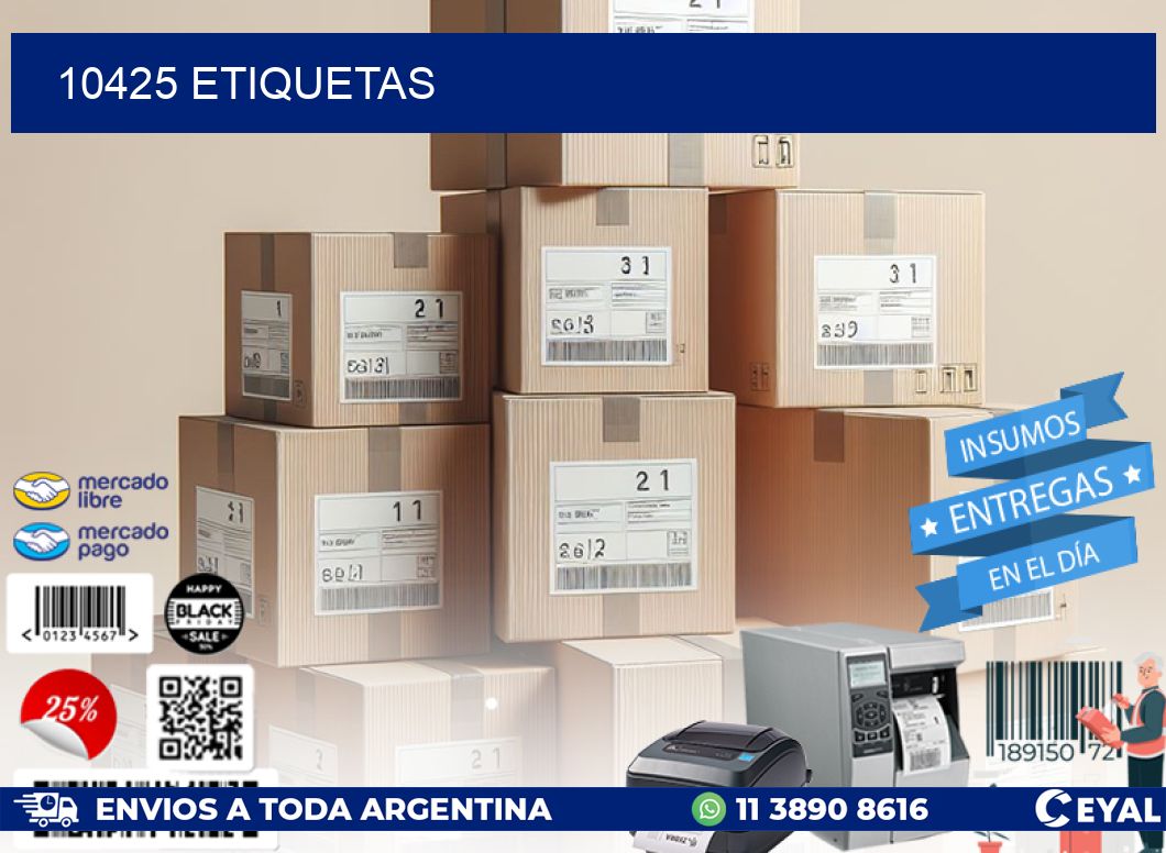 10425 ETIQUETAS