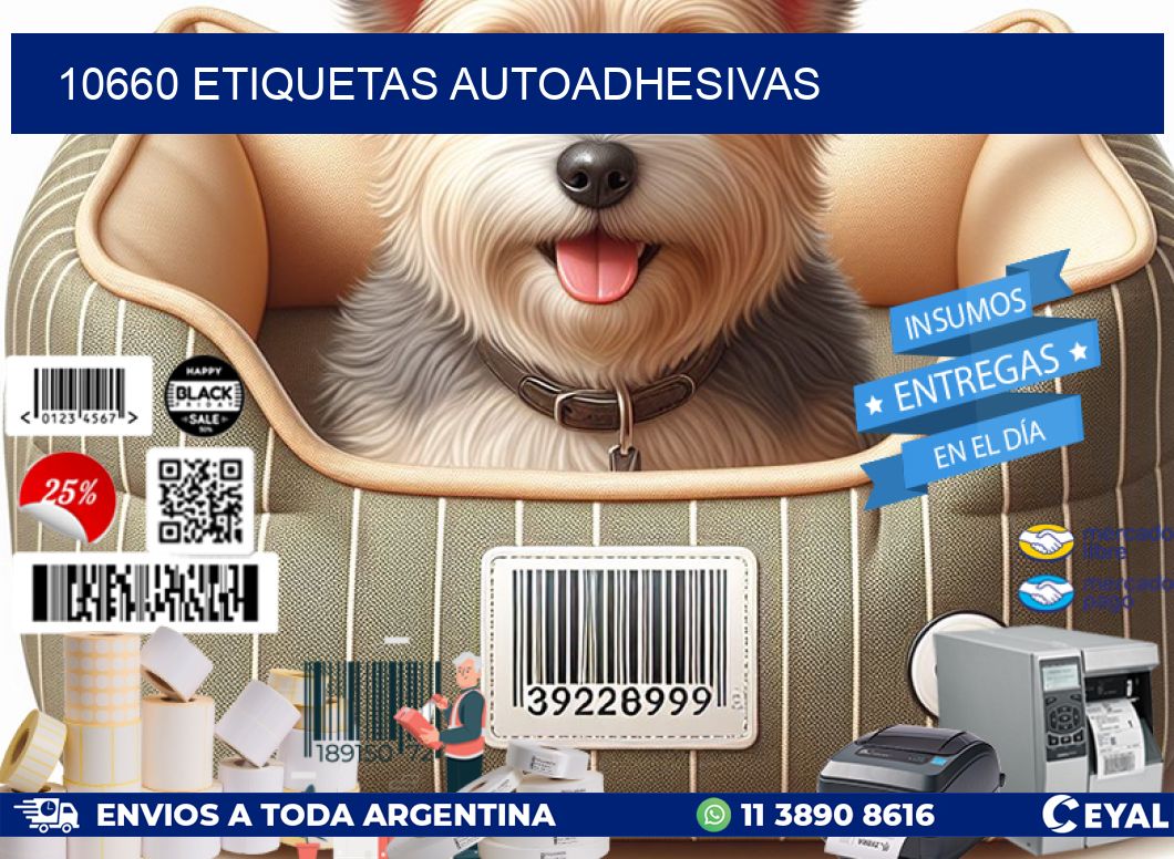 10660 ETIQUETAS AUTOADHESIVAS