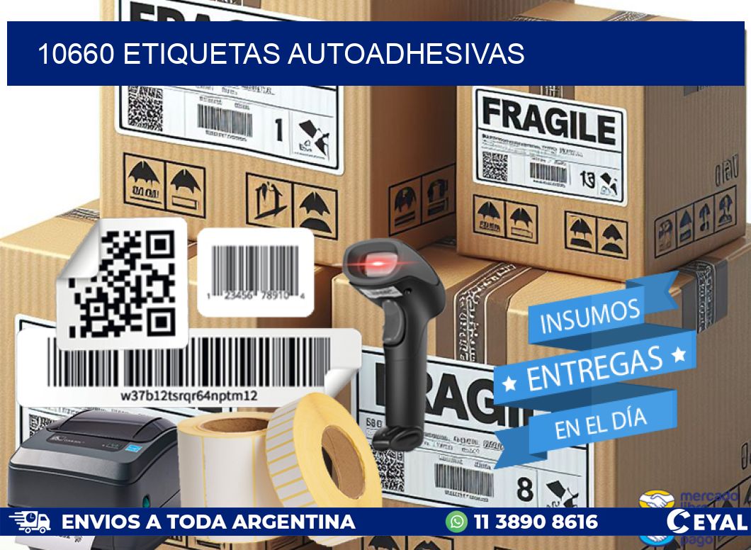 10660 ETIQUETAS AUTOADHESIVAS