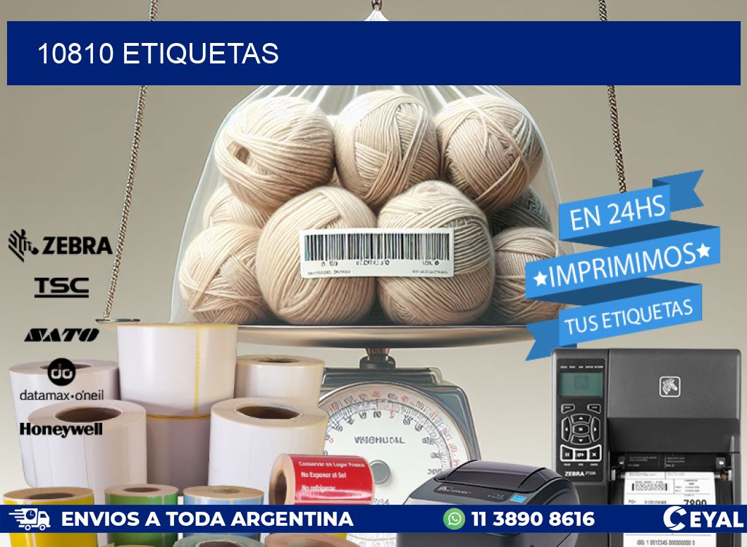 10810 ETIQUETAS