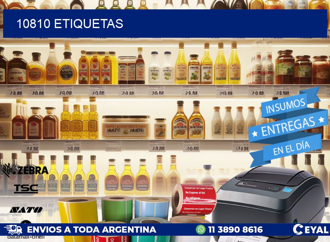 10810 ETIQUETAS
