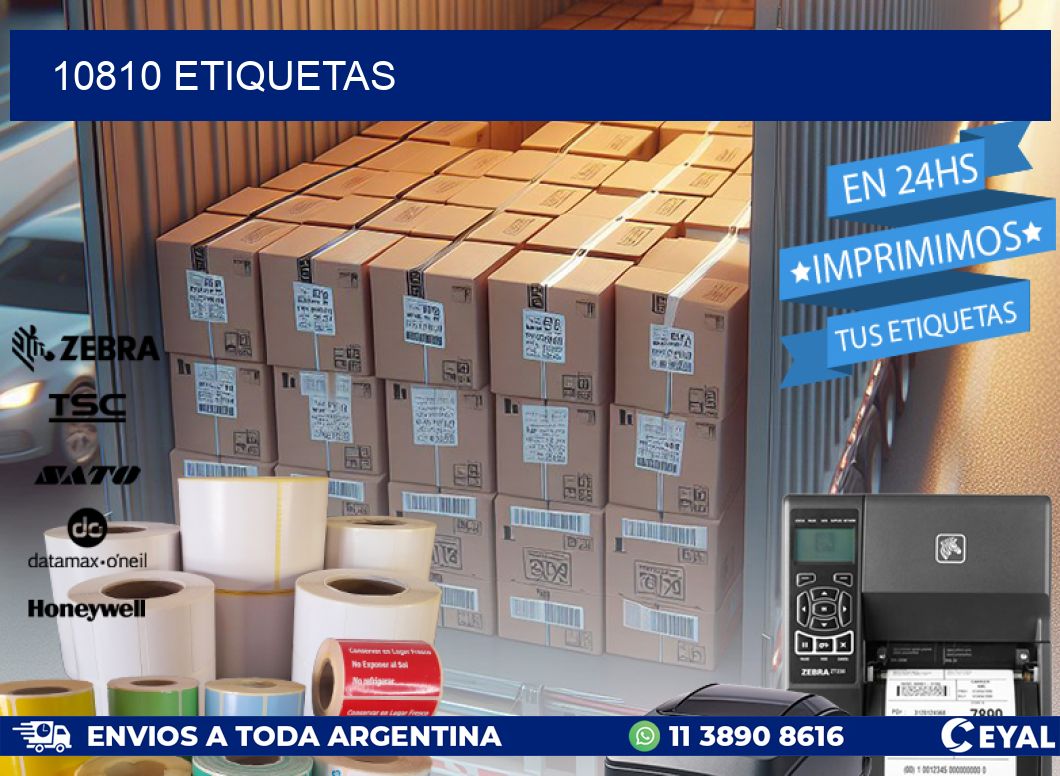 10810 ETIQUETAS