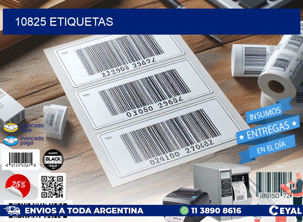 10825 ETIQUETAS
