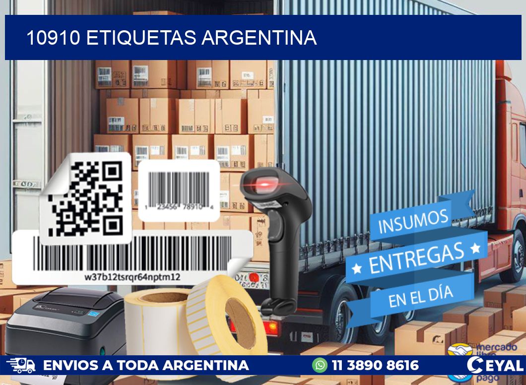 10910 ETIQUETAS ARGENTINA