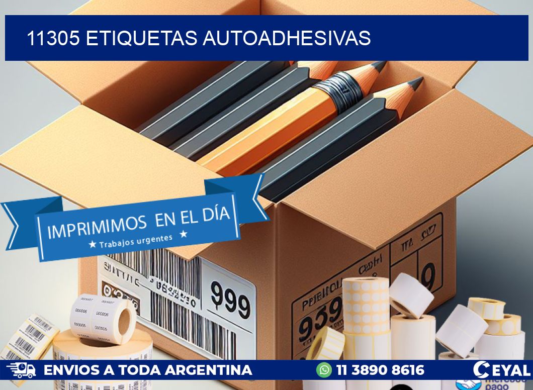 11305 ETIQUETAS AUTOADHESIVAS