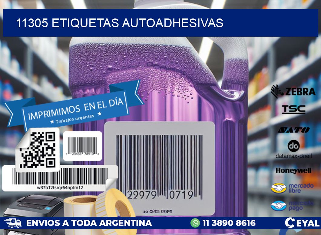 11305 ETIQUETAS AUTOADHESIVAS