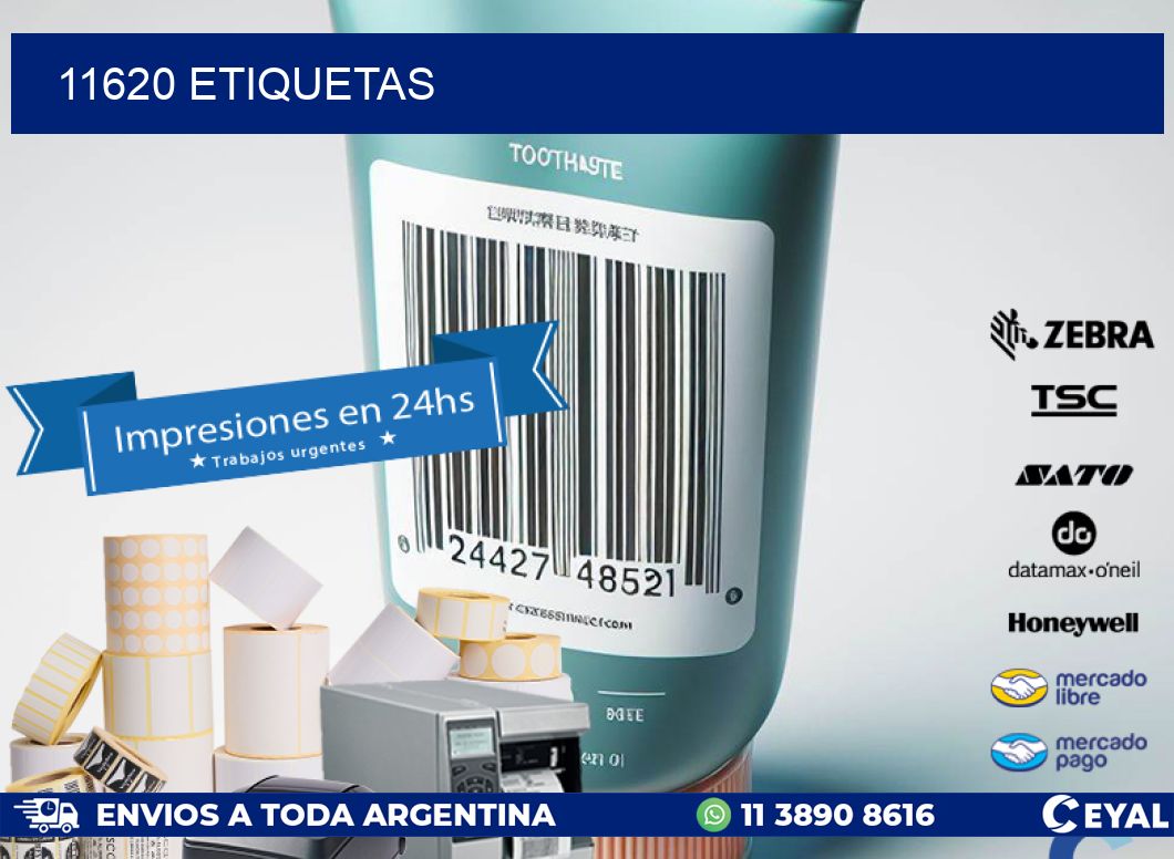 11620 ETIQUETAS