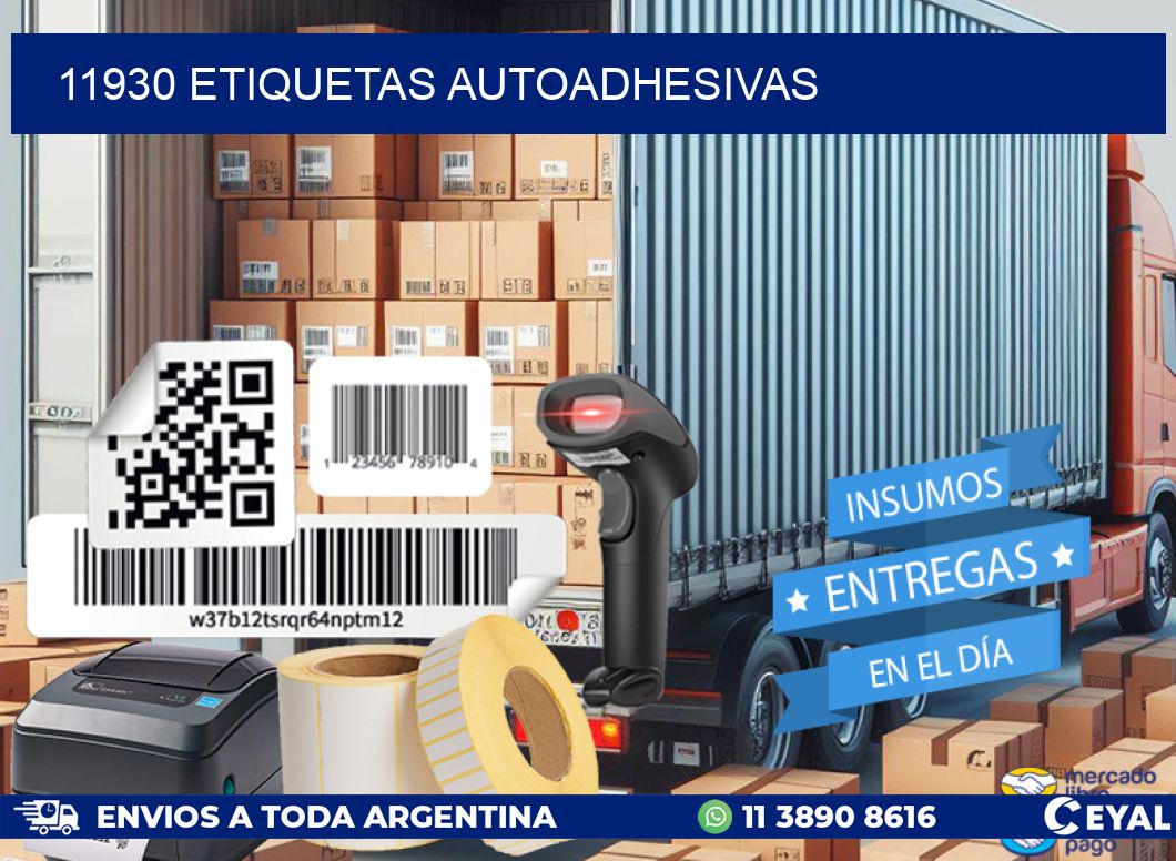11930 ETIQUETAS AUTOADHESIVAS