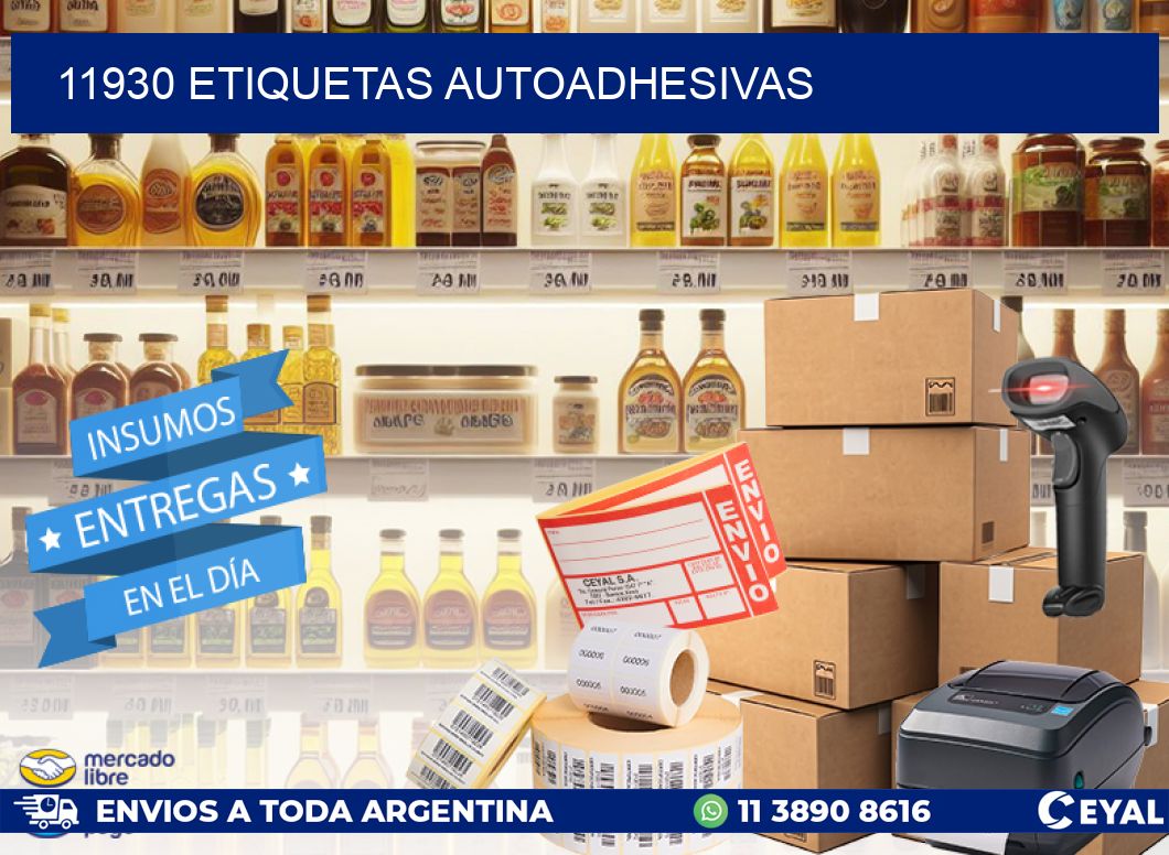 11930 ETIQUETAS AUTOADHESIVAS