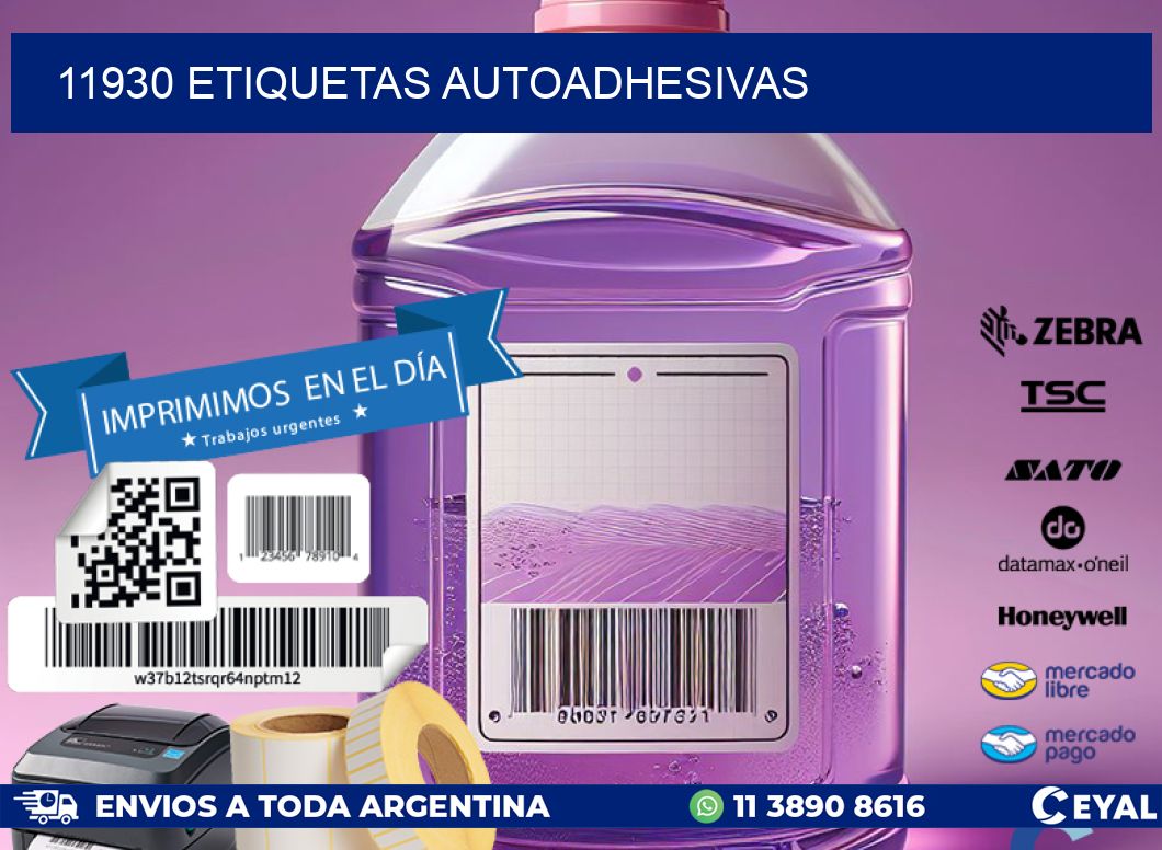 11930 ETIQUETAS AUTOADHESIVAS