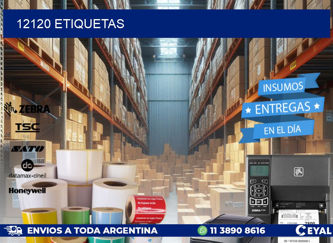 12120 ETIQUETAS