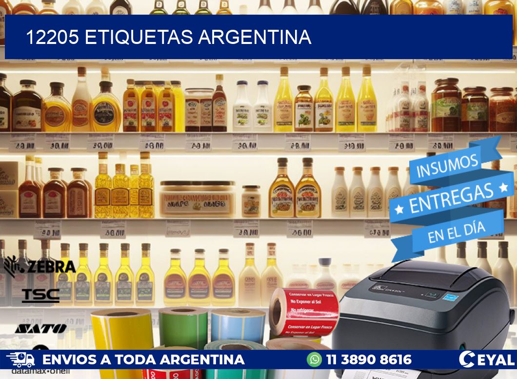 12205 ETIQUETAS ARGENTINA