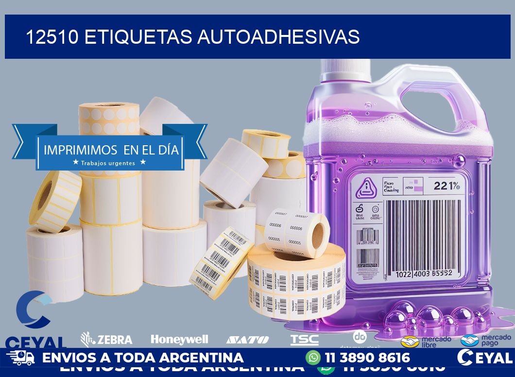 12510 ETIQUETAS AUTOADHESIVAS
