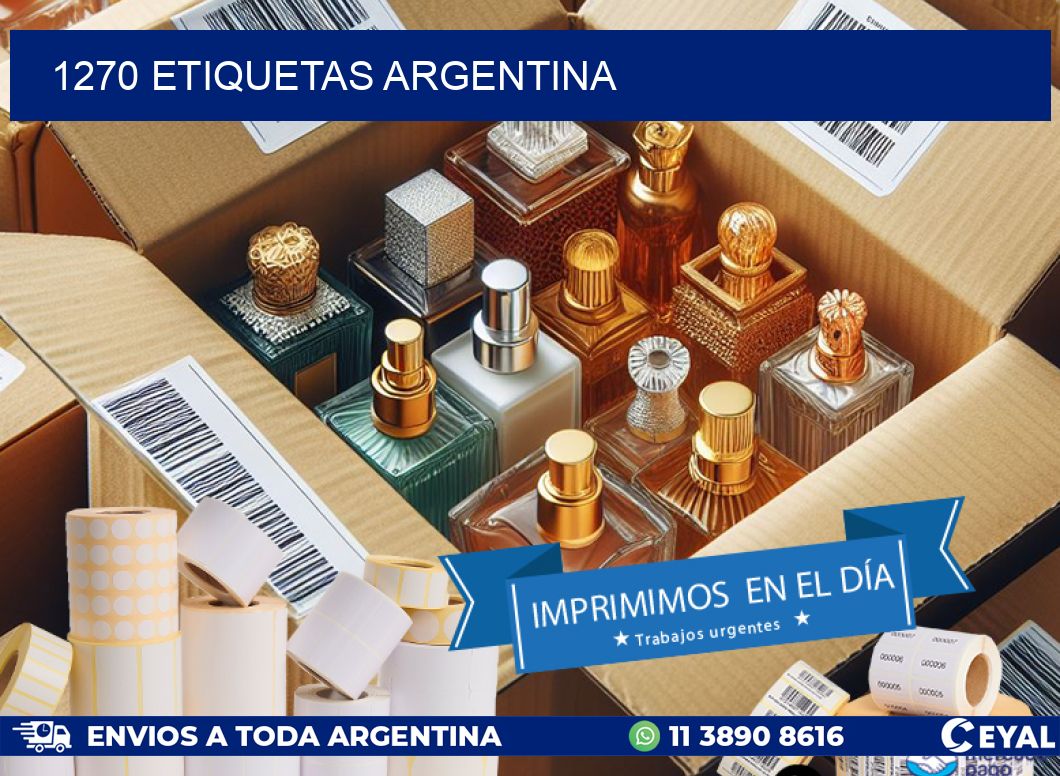 1270 ETIQUETAS ARGENTINA