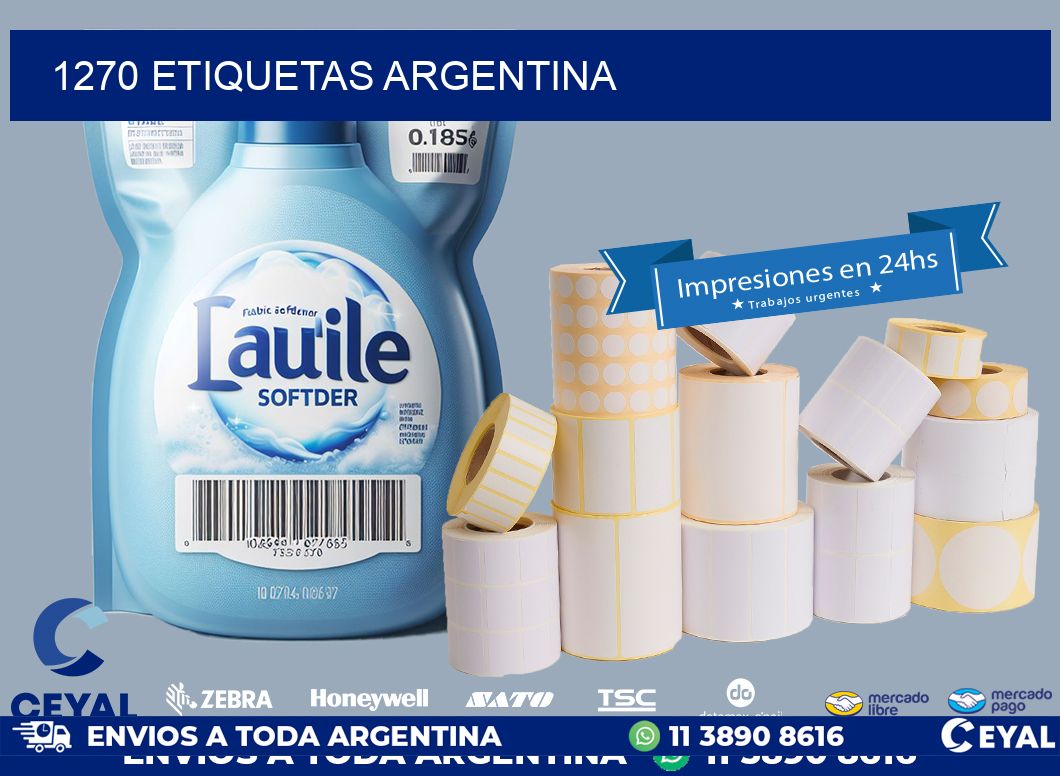 1270 ETIQUETAS ARGENTINA
