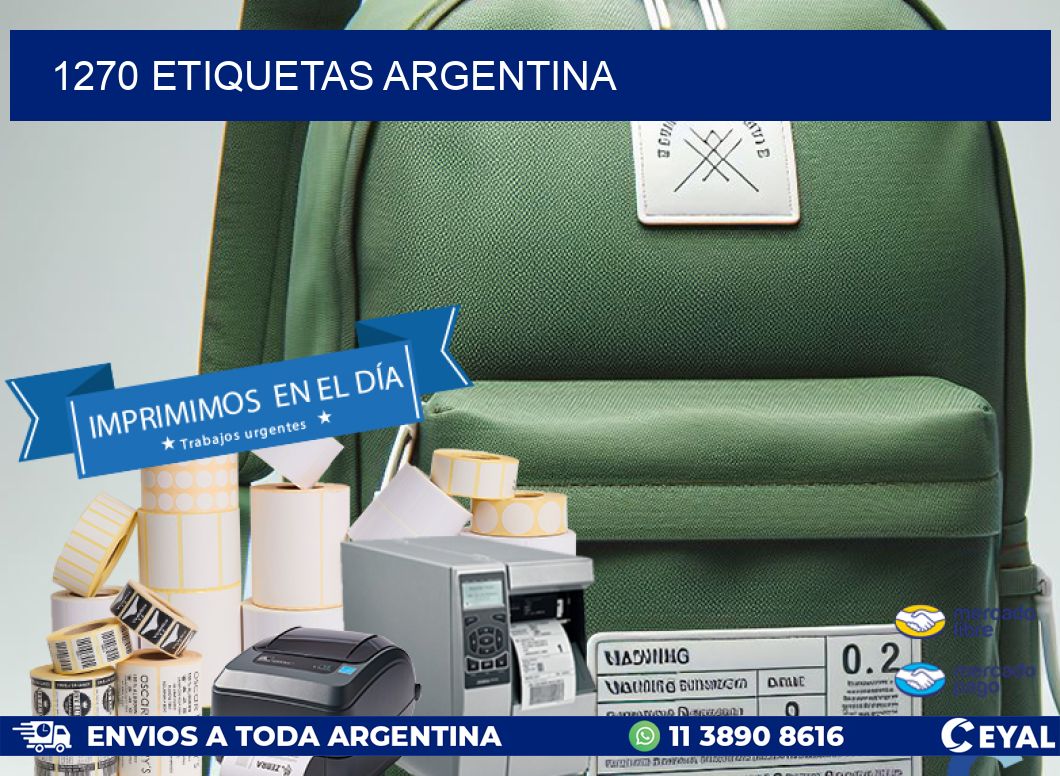 1270 ETIQUETAS ARGENTINA