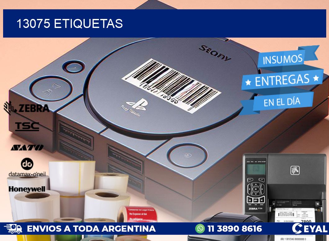 13075 ETIQUETAS